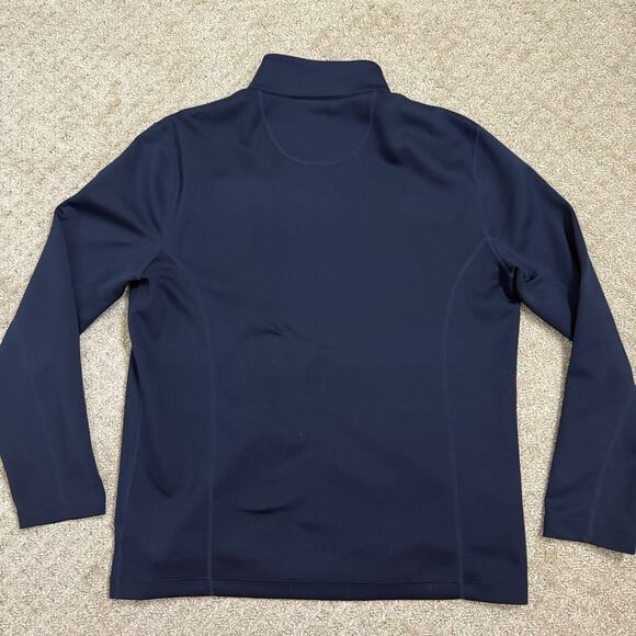 Untuckit Mens Blue Dashwood Jacket Size MED Full Zip Performance Stretch - Picture 9 of 9